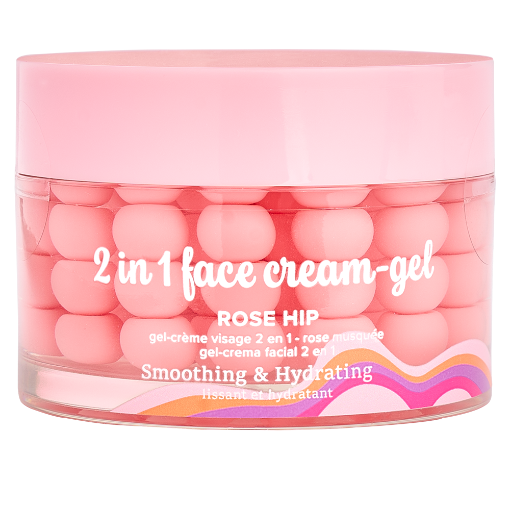 I-Cos 2 in 1 Face Creme with Pearls - Rose Hip - 50 ml