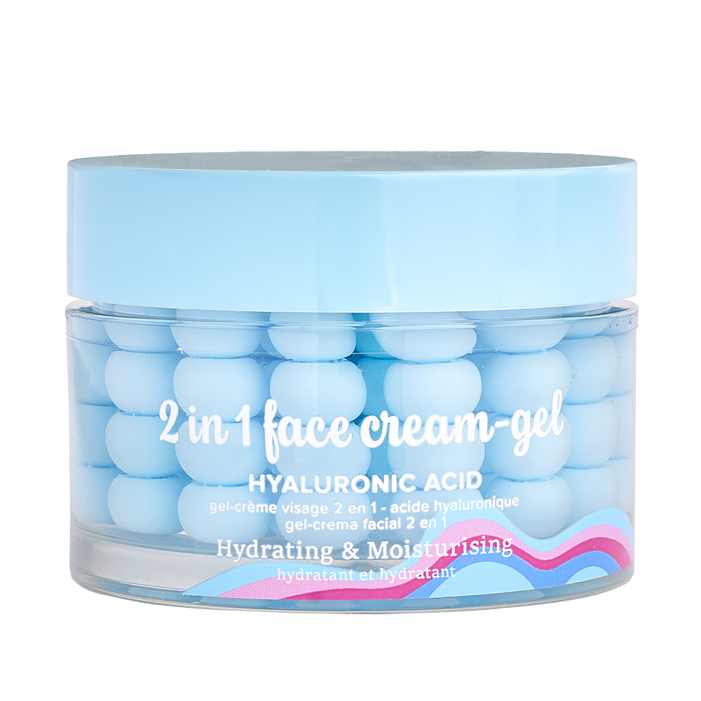 I-Cos 2 in 1 Face Creme with Pearls - Hyaluronic Acid - 50 ml – Miqura