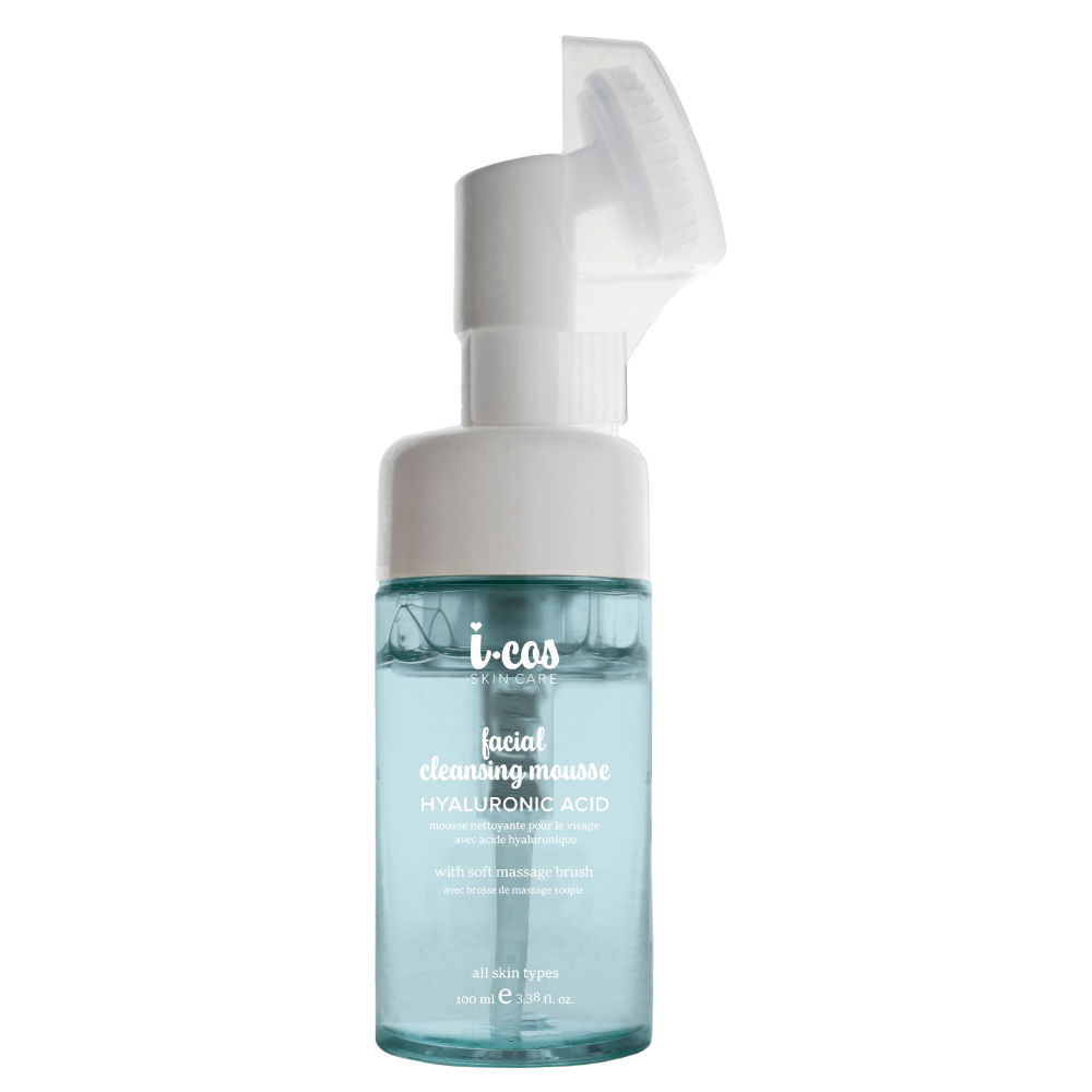 I-Cos Cleansing Mousse - Hyaluronic acid - 100 ml