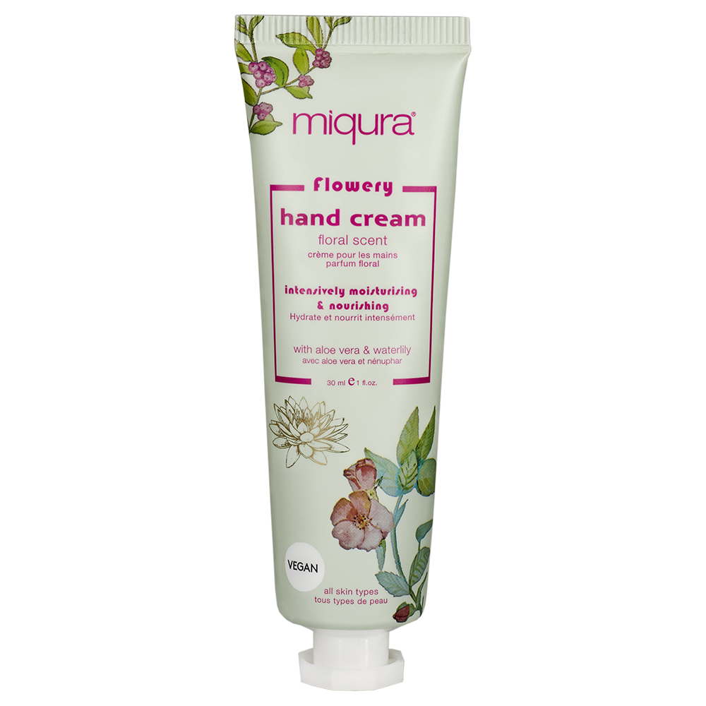 Miqura Flowery Hand Cream - 30 ml
