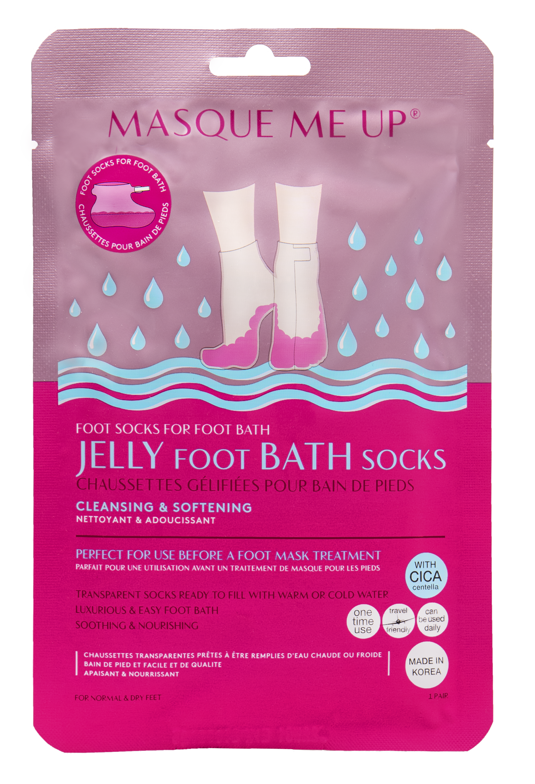 Jelly Foot Bath Socks