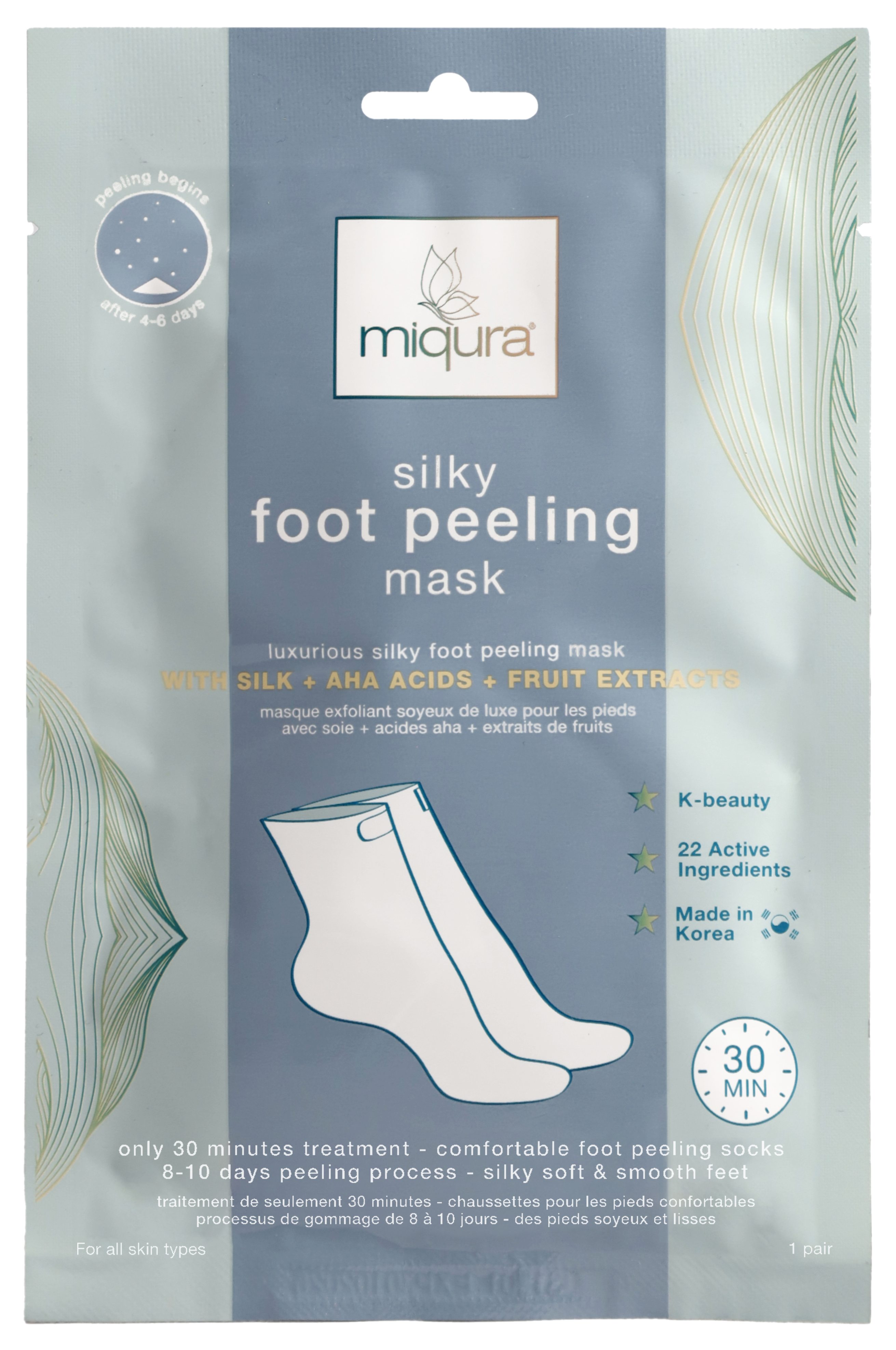 Silky Foot Peeling Mask