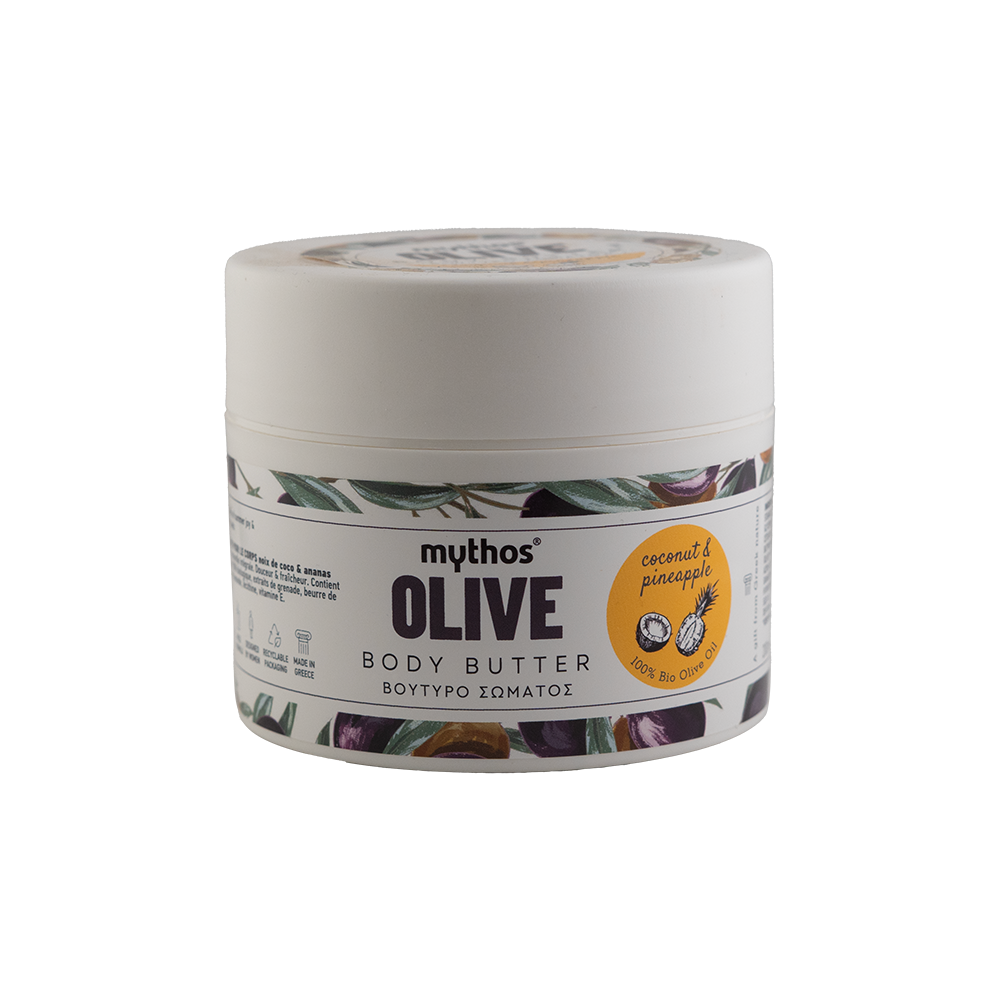 Mythos Olive Body Butter - Coconut & Pineapple