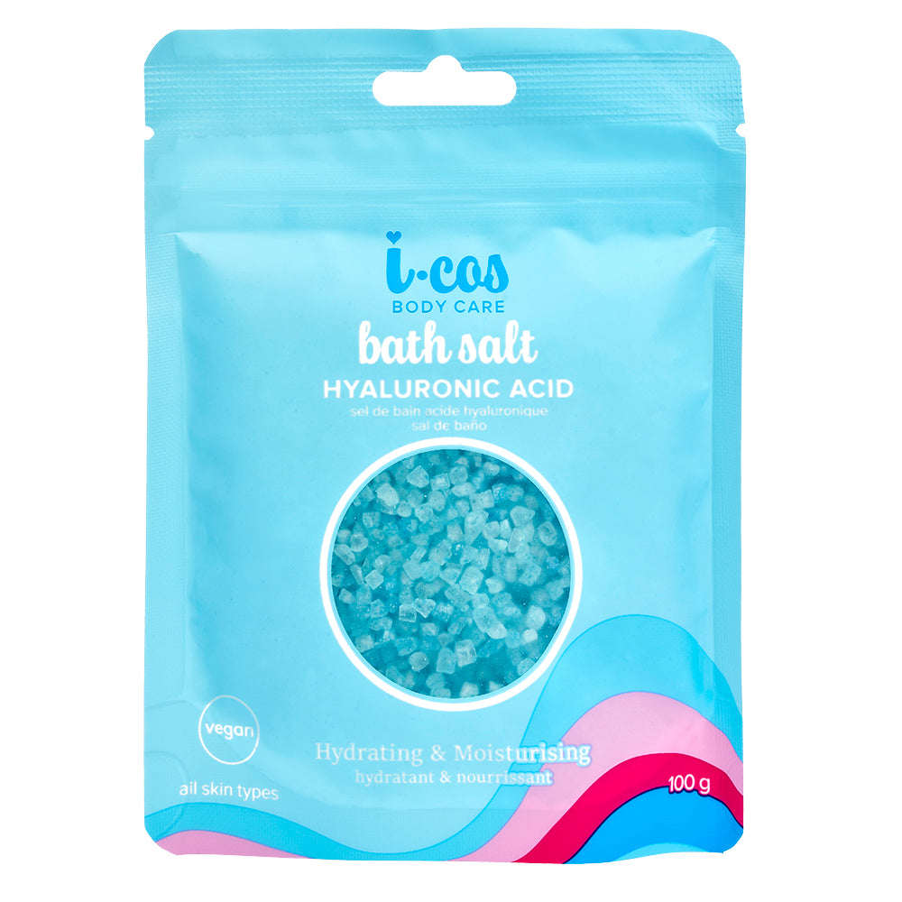 I-Cos Bath Salt - Hyaluronic acid - 100g