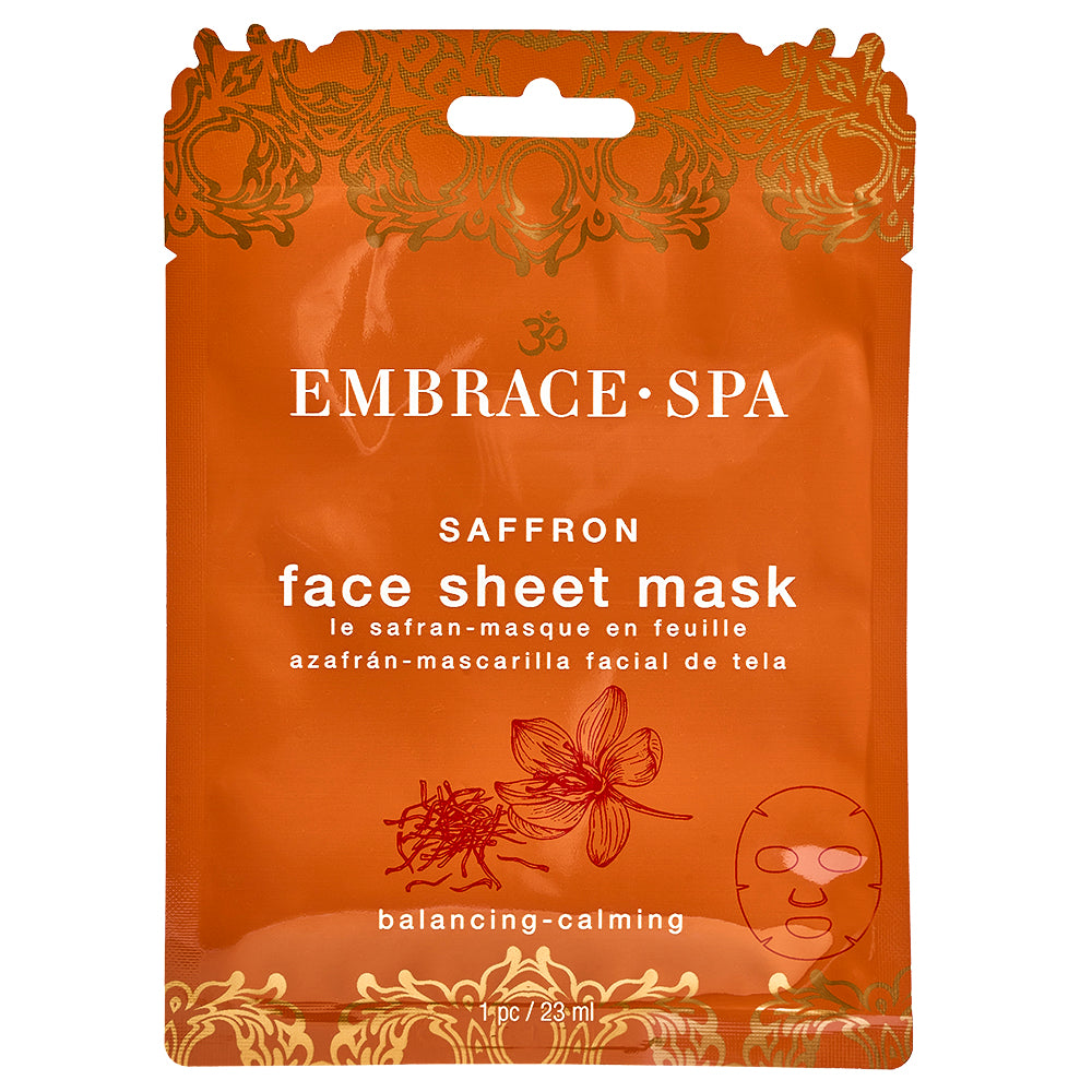 Embrace-Spa Face Sheet Mask - Saffron