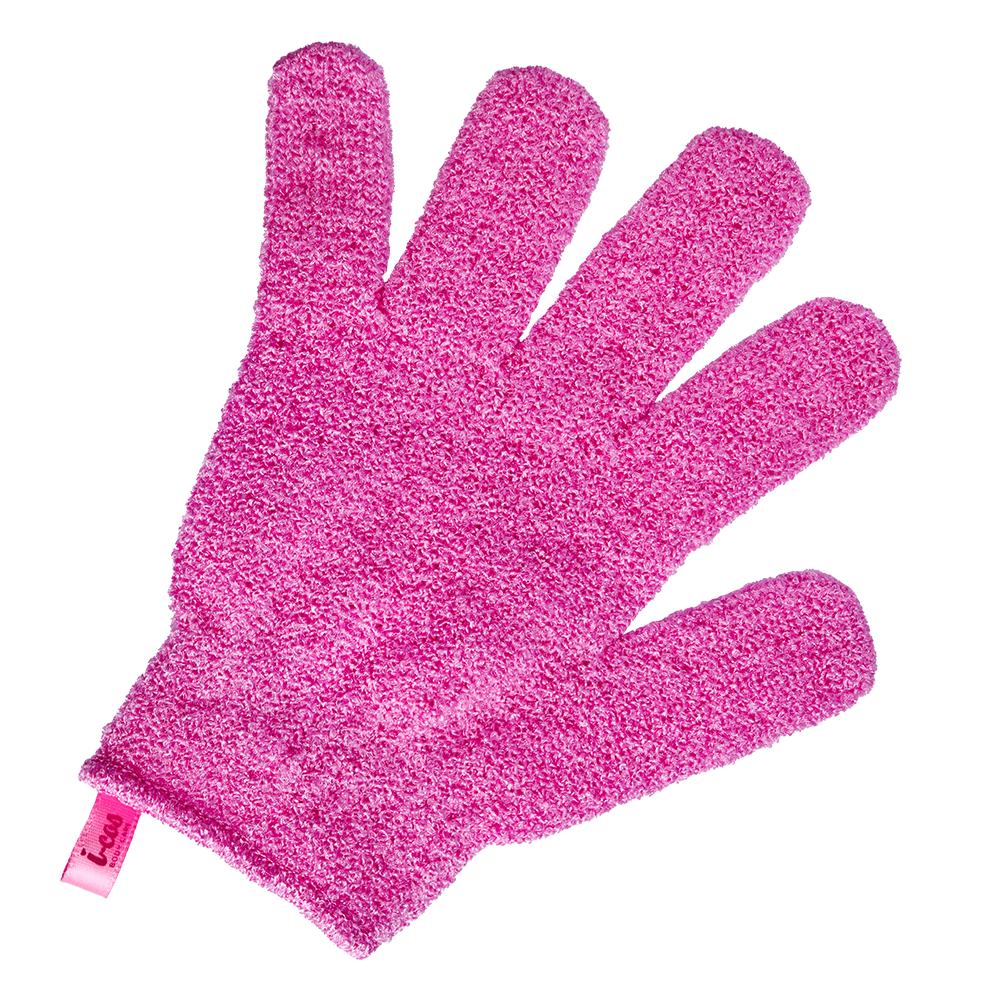 I-Cos Pink Exfoliating glove 2 pcs
