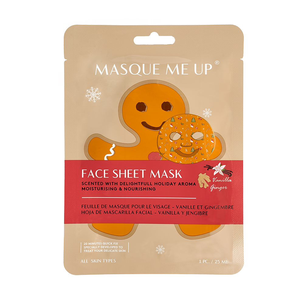 Christmas Face sheet mask - Ginger