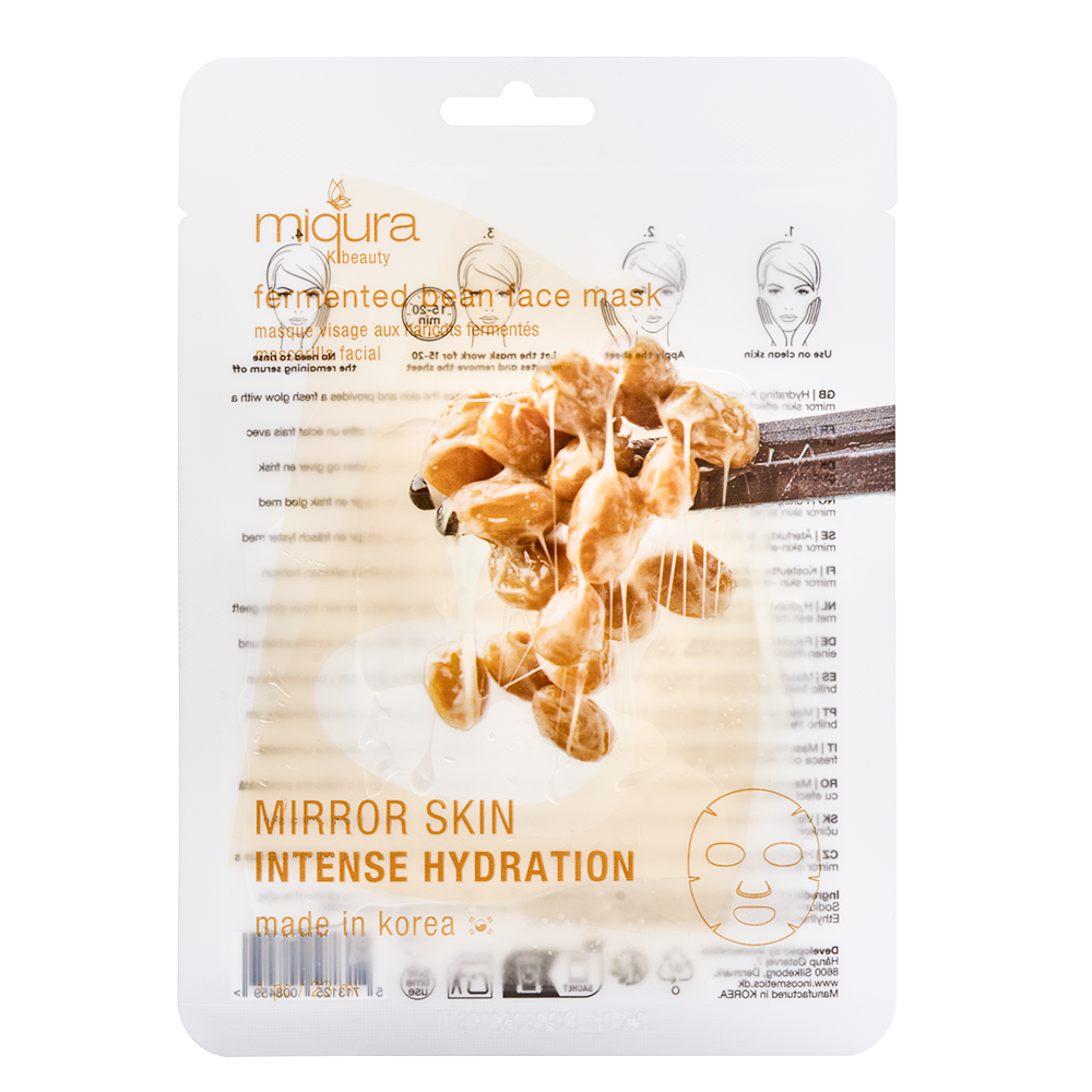Miqura K-beauty - fermented bean face mask
