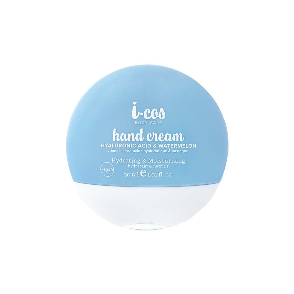 I-Cos Pocket Hand Cream - Hyaluronic Acid & Watermelon - 30 ml