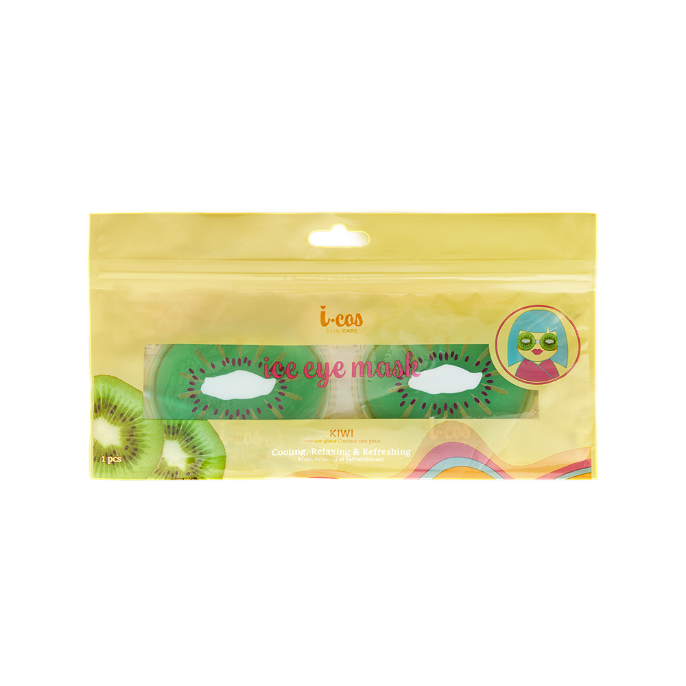I-Cos Ice Eye Mask - Kiwi - 1 pc. – Miqura