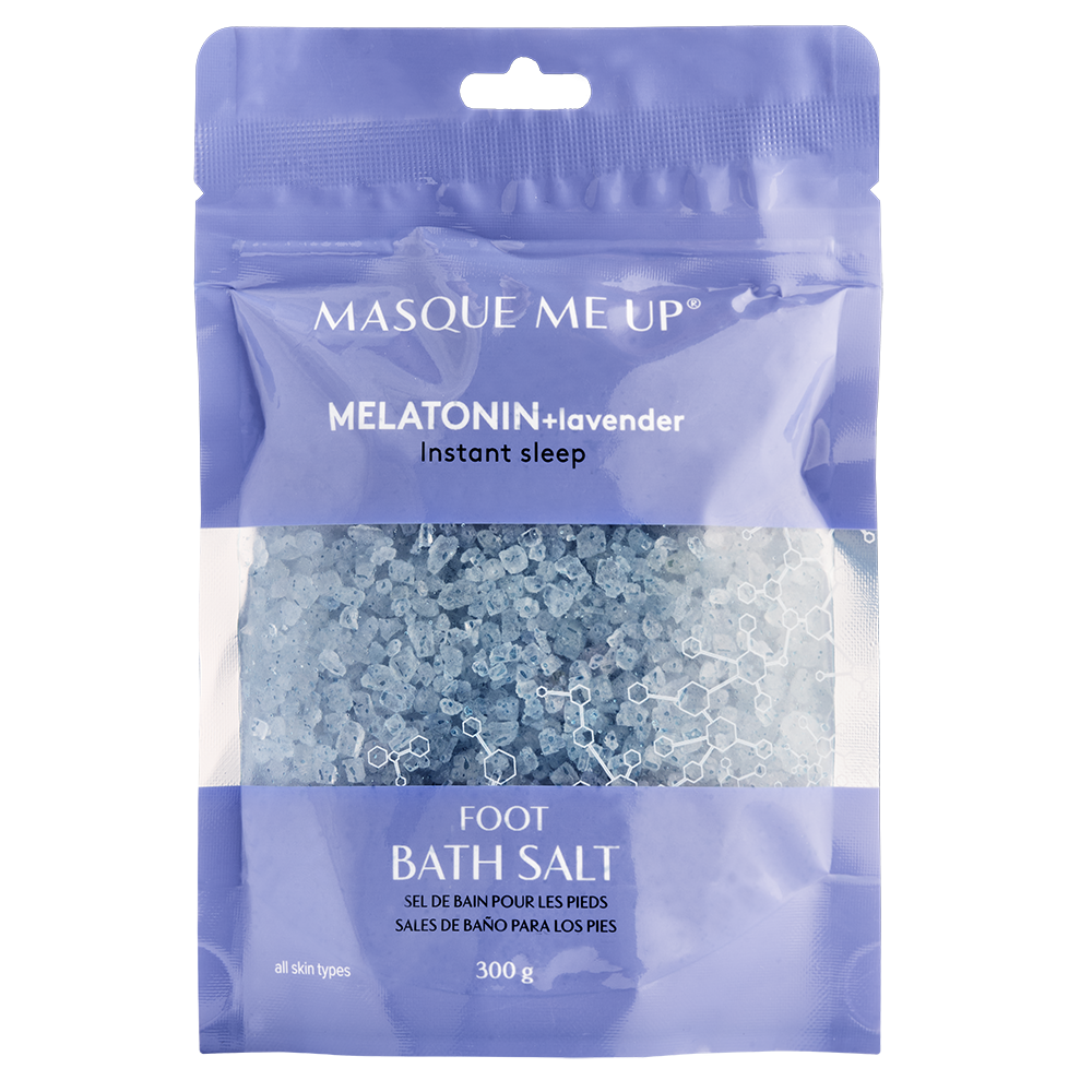 Foot Bath Salt - MELATONIN+lavender - 300 g