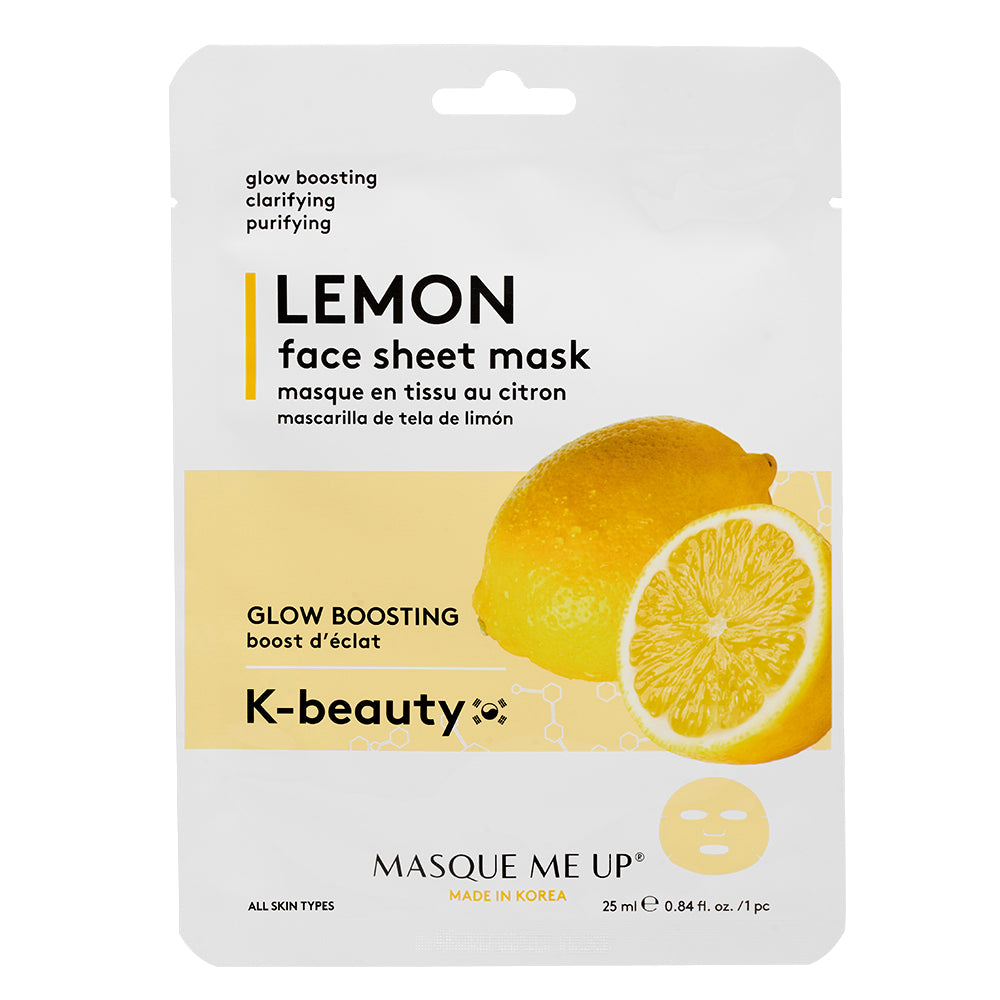 Masque Me Up Lemon Face sheet mask