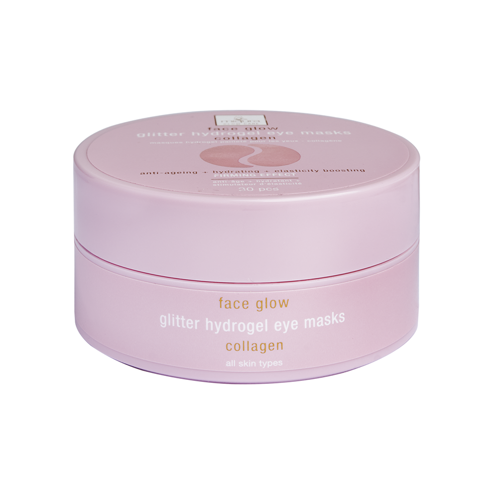 Miqura Glitter Hydrogel Eye Masks - Collagen