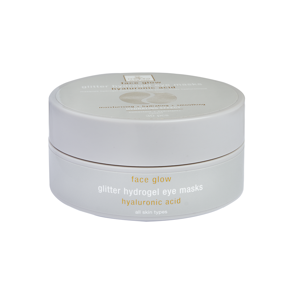 Miqura Glitter Hydrogel Eye Masks - Hyaluronic Acid