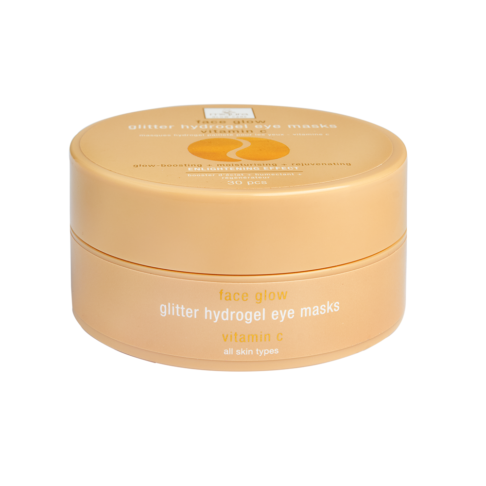 Miqura Glitter Hydrogel Eye Masks - Vitamin C