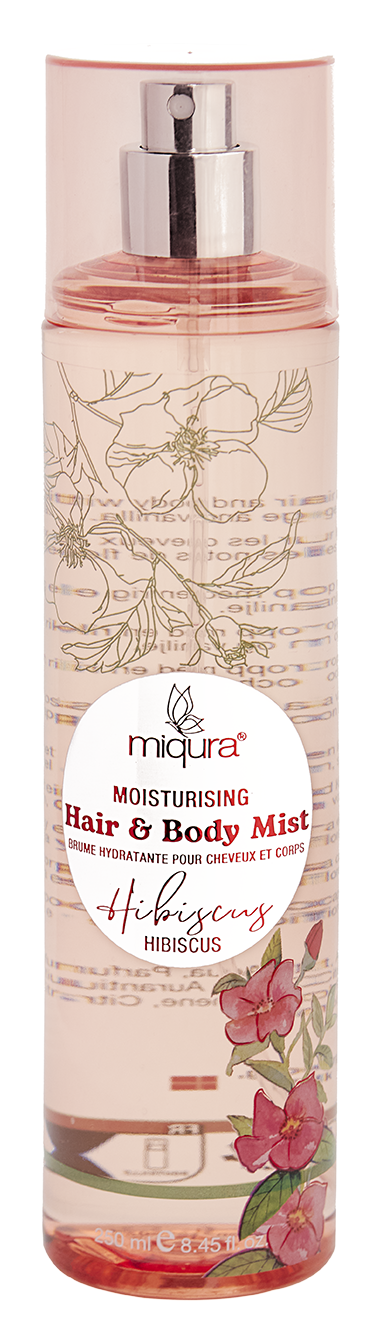 Miqura Hair & Body Mist - Hibiscus