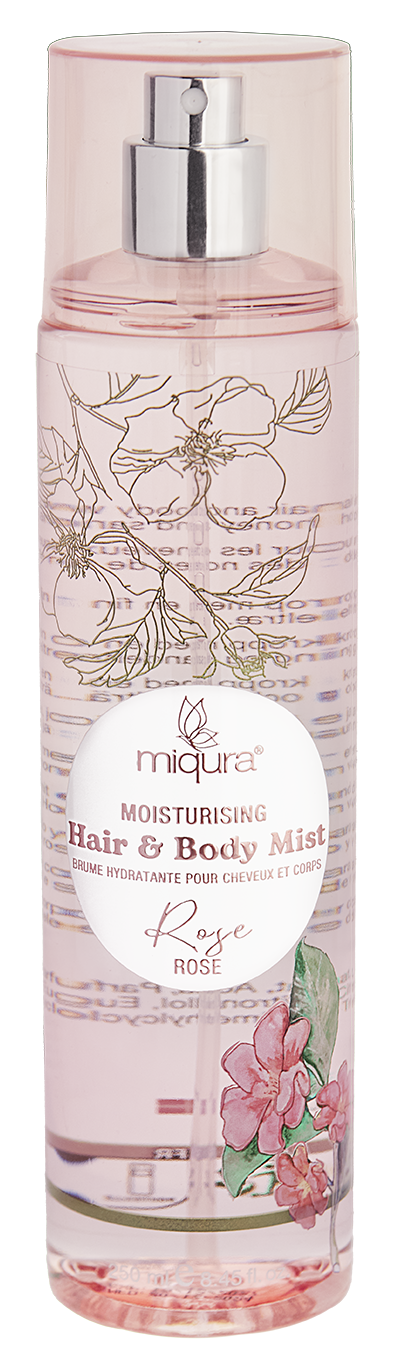 Miqura Hair & Body Mist - Rose
