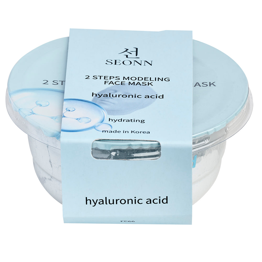 SEONN - 2 Steps Modeling Face Mask - Hyaluronic Acid - 25 g