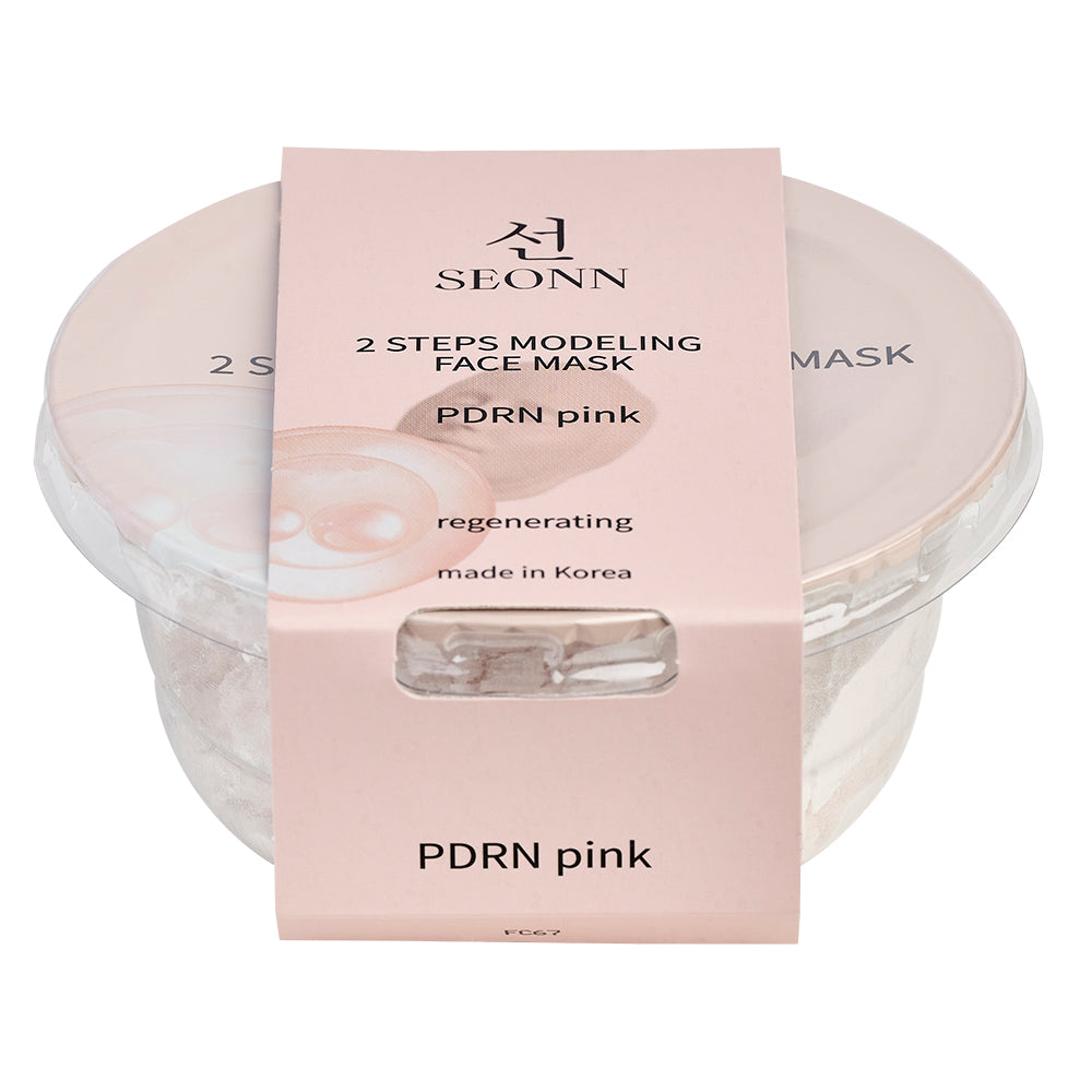 SEONN - 2 Steps Modeling Face Mask - PDRN Pink - 25 g