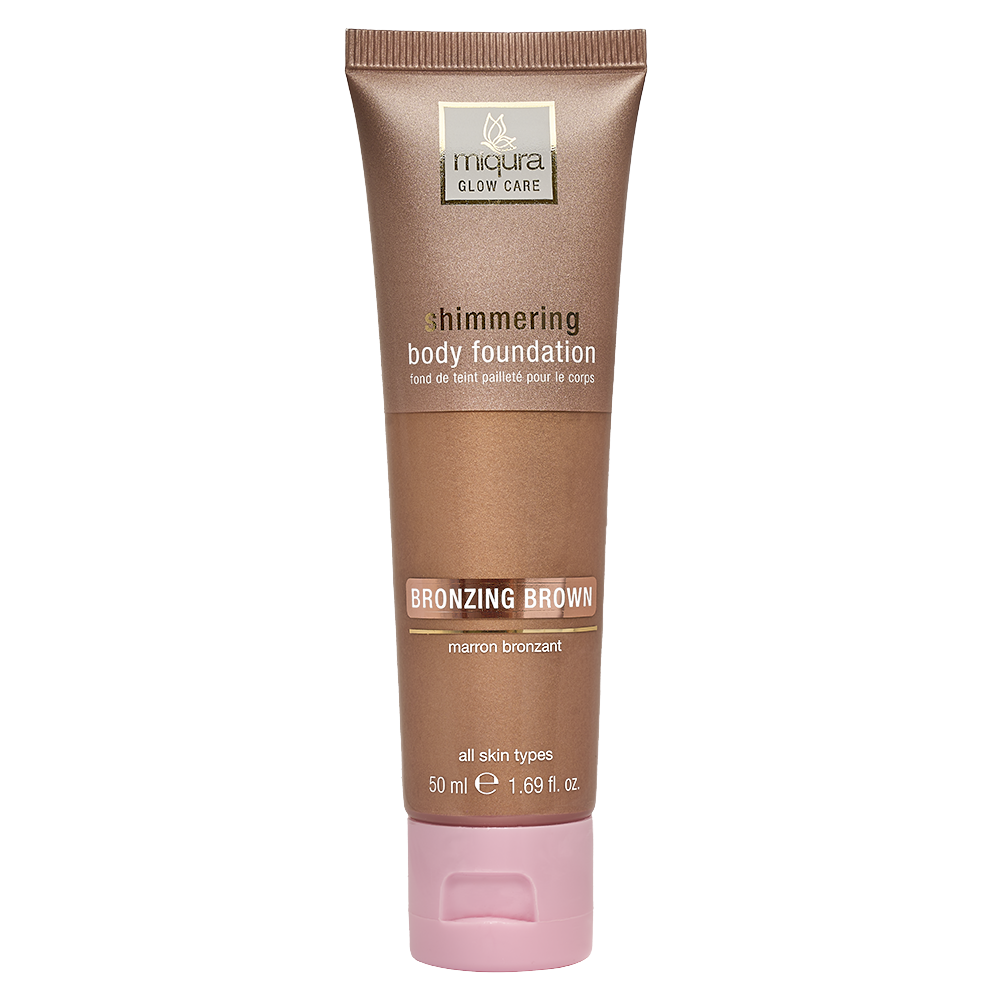 Miqura Shimmering Body Foundation - Bronzing Brown