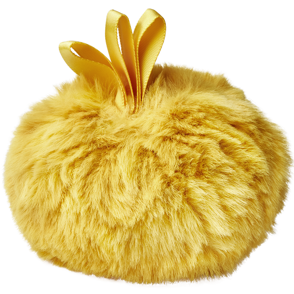 Miqura Sparkling Glitter Puff - Gold Glitter