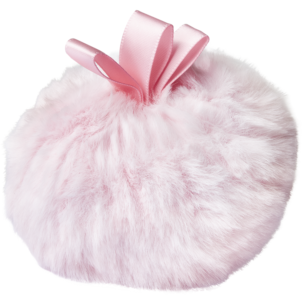 Miqura Sparkling Glitter Puff - Rose Gold Glitter