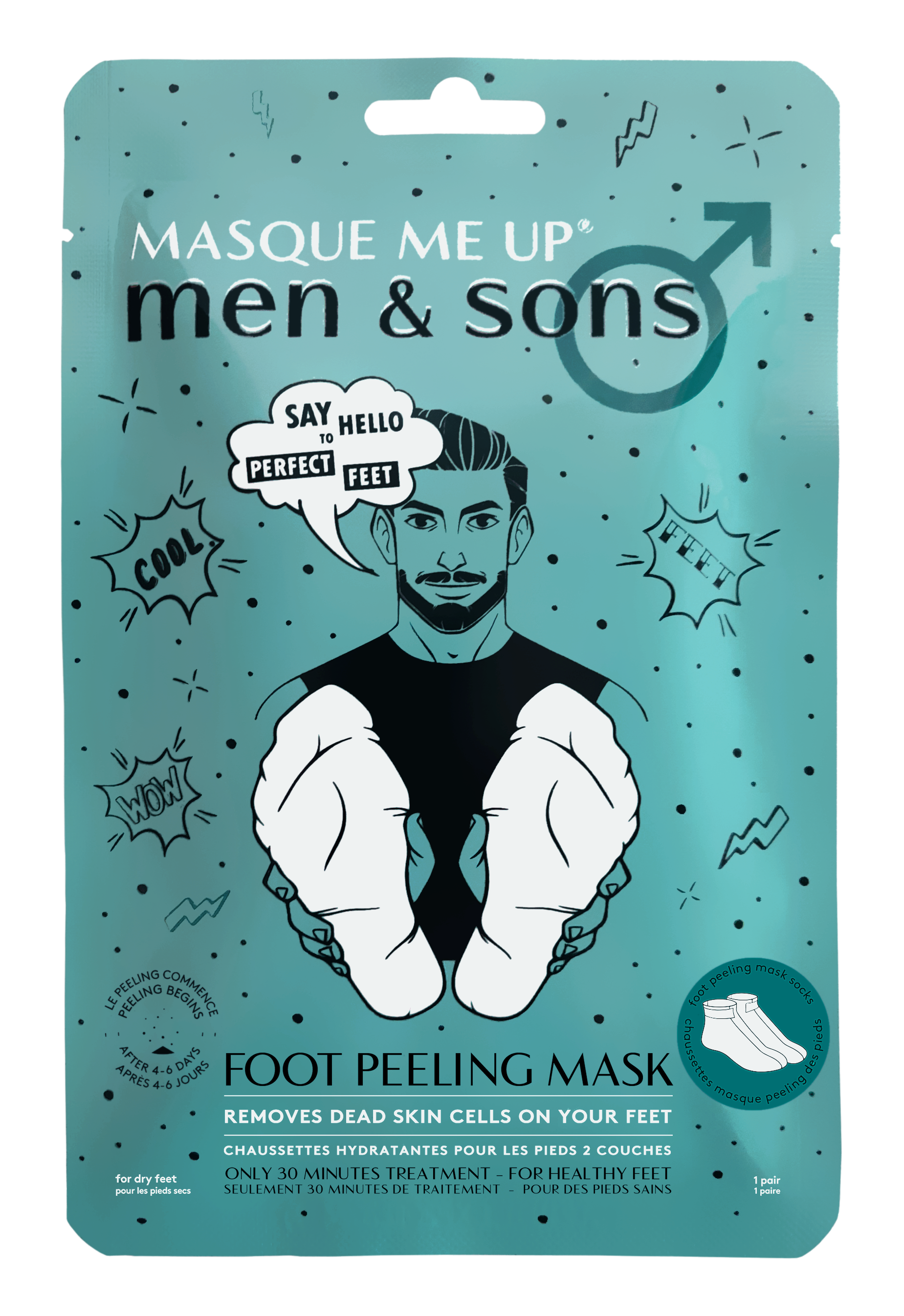 Men & Sons Foot Peeling Mask