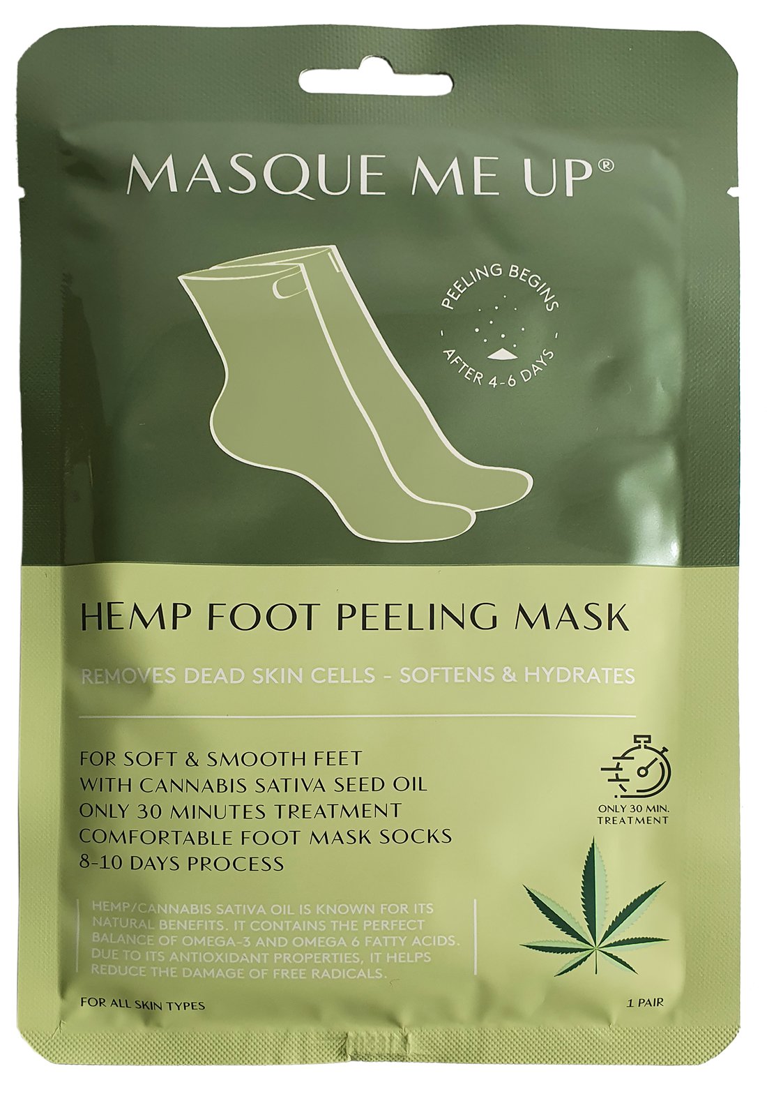 Hemp Foot Peeling Mask