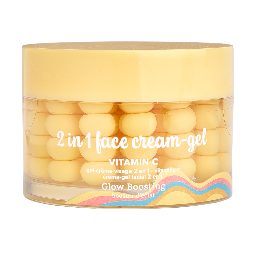 I-Cos 2 in 1 Face Creme with Pearls - Vitamin C - 50 Ml.