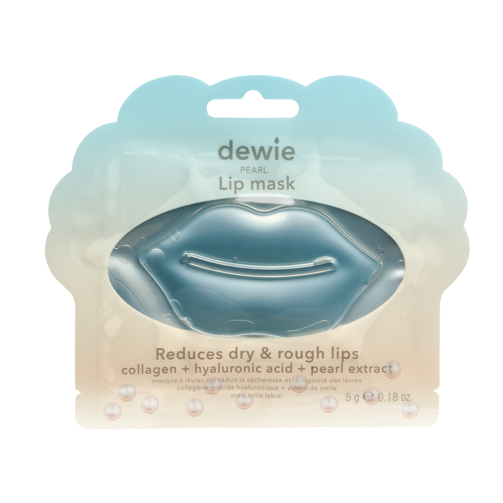 dewie PEARL - Lip mask - collagen + hyaluronic acid