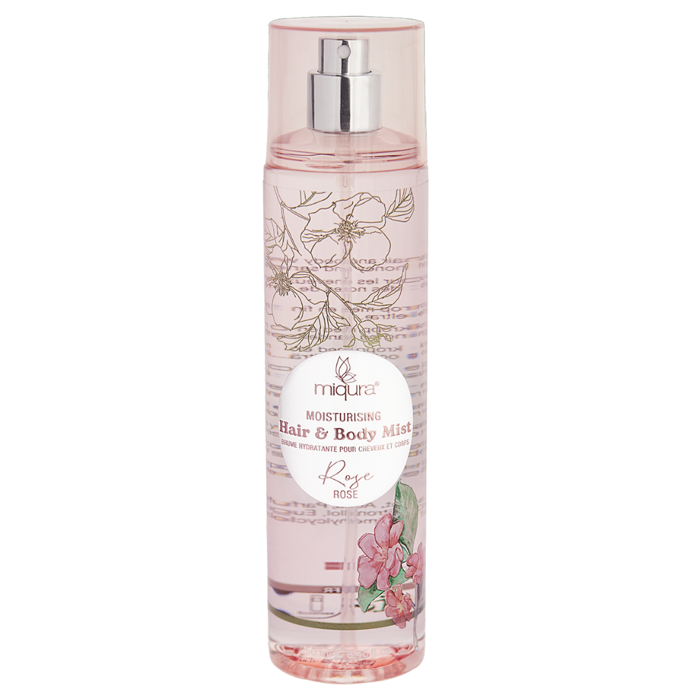 Miqura Hair &amp; Body Mist - Rose