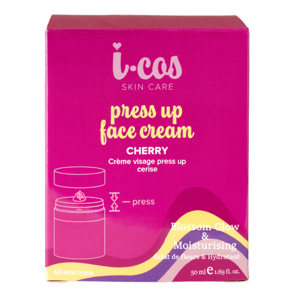 I-Cos Press Up Face Cream - Cherry - 50 ml
