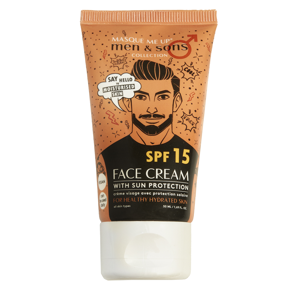 men &amp; sons face cream SPF 15