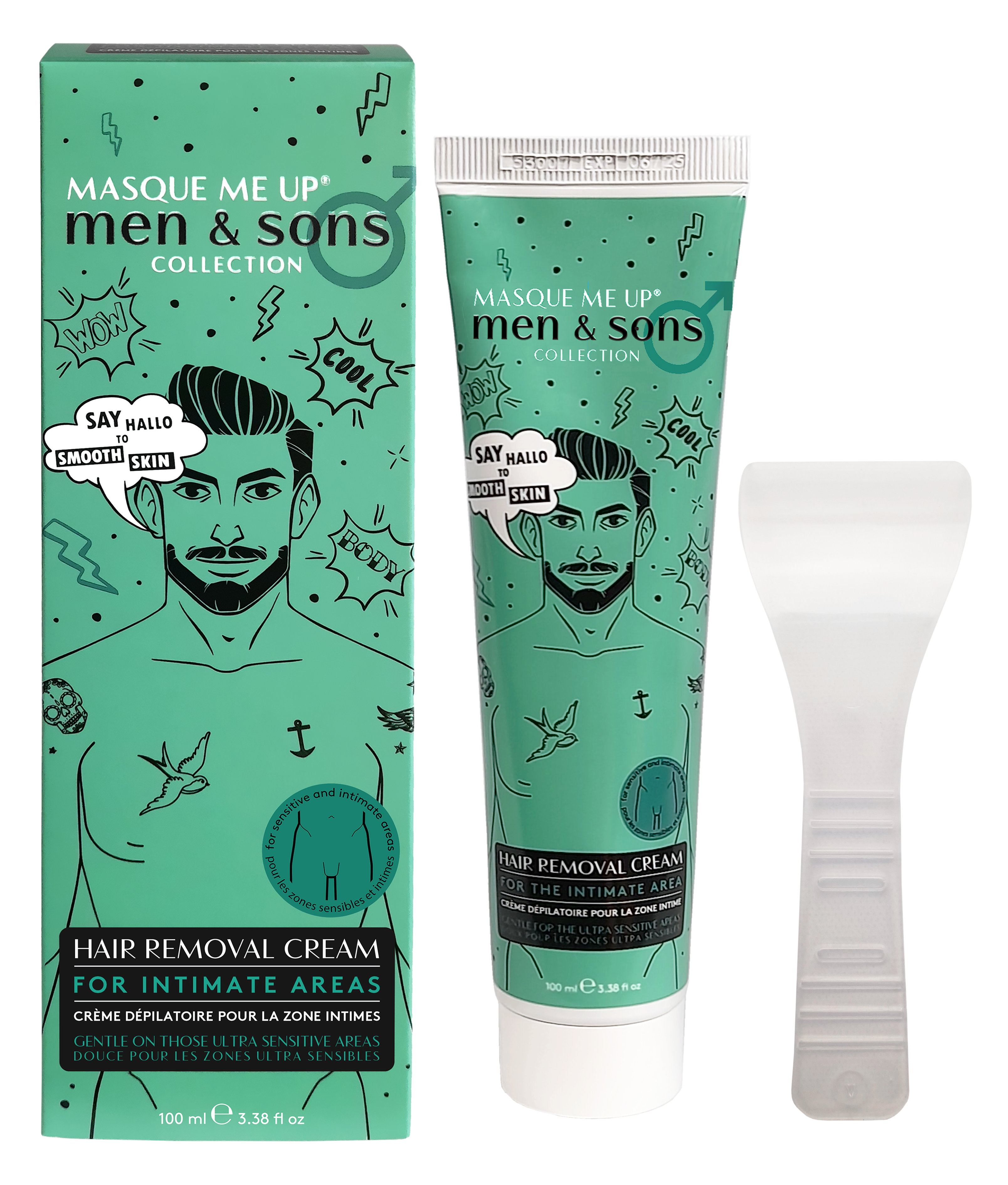 Men &amp; Sons Body Hair Removal Cream – Intimate Areas