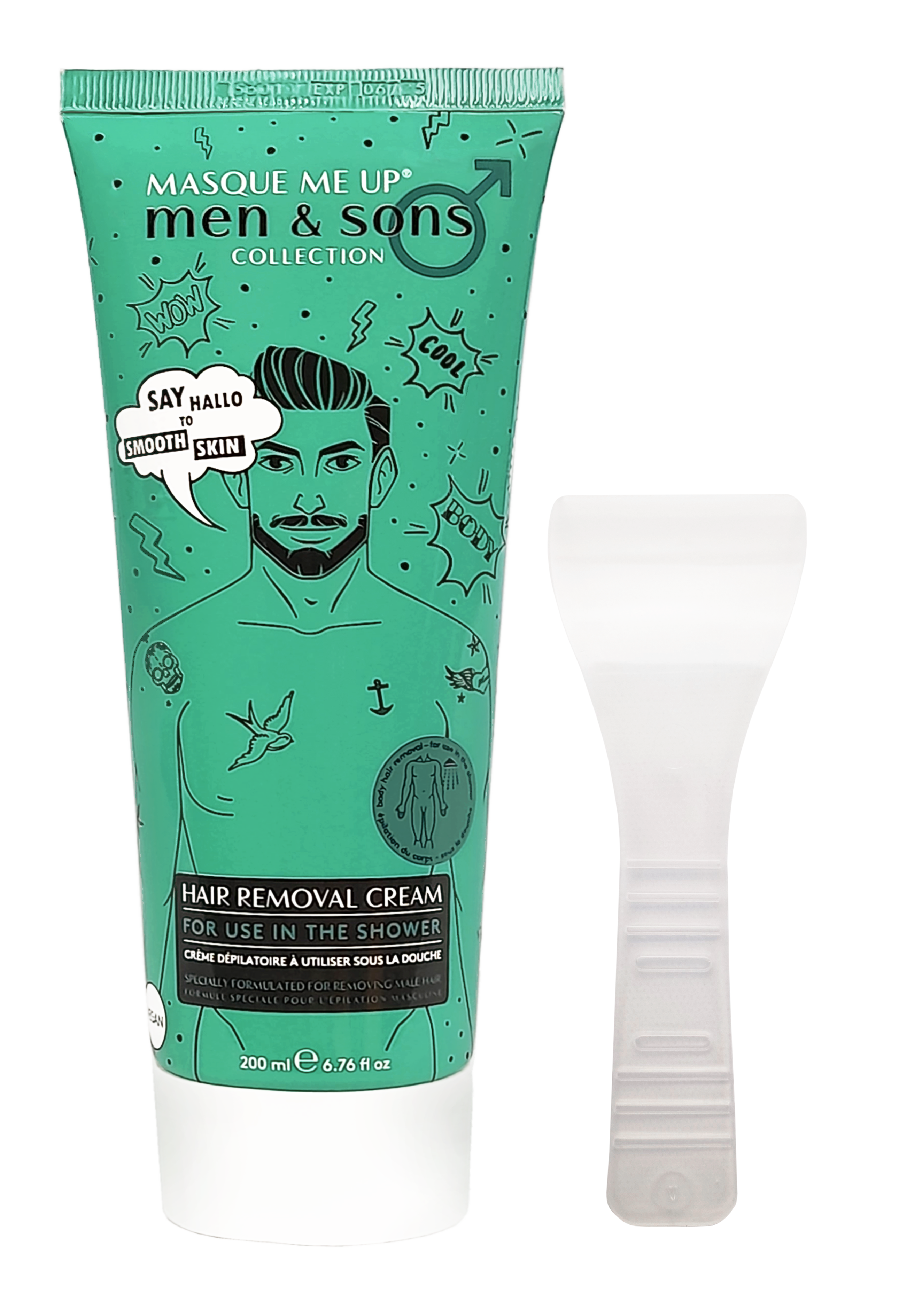 Men &amp; Sons Hair Removal Cream - For Shower Use