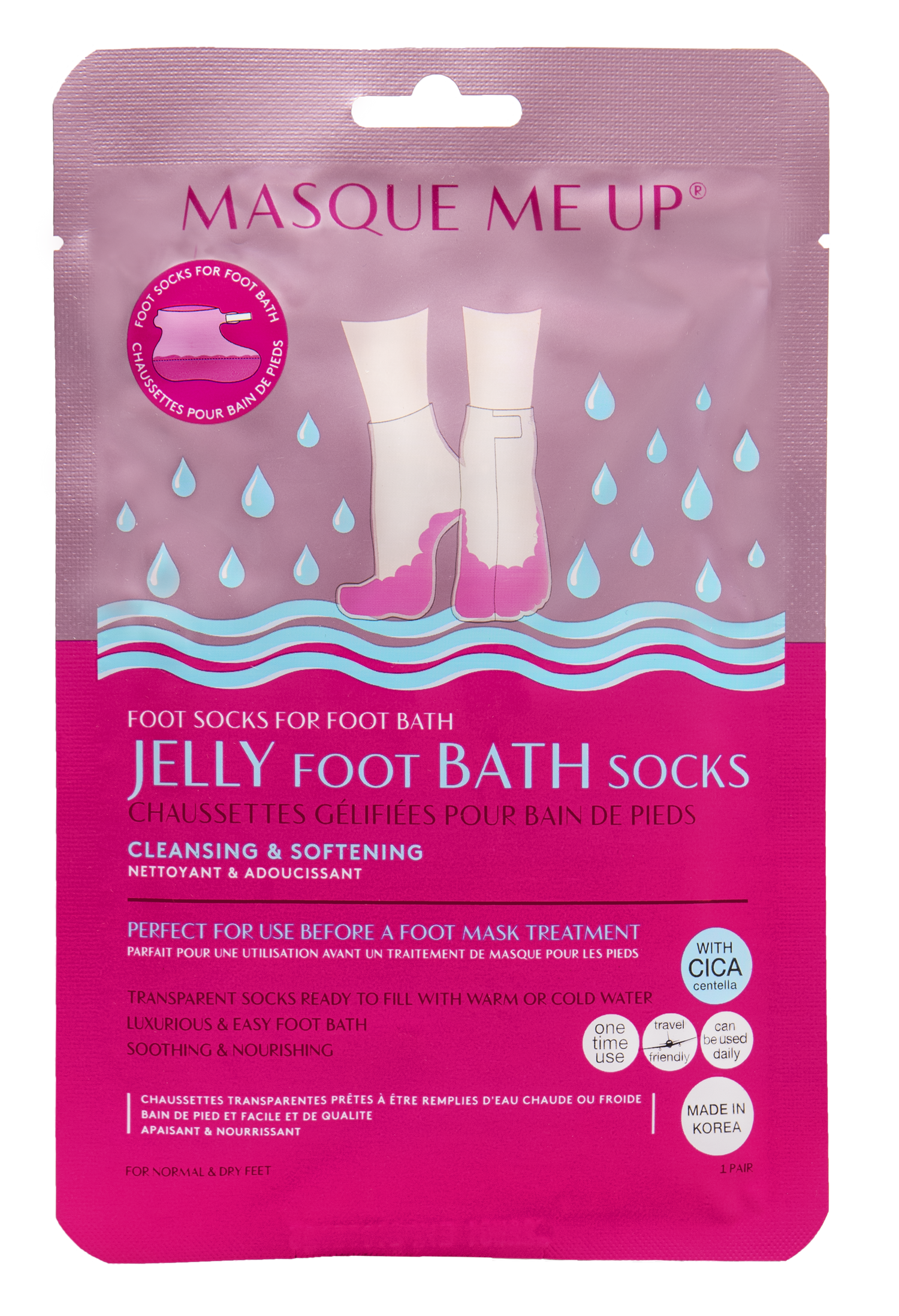 Jelly Foot Bath Socks