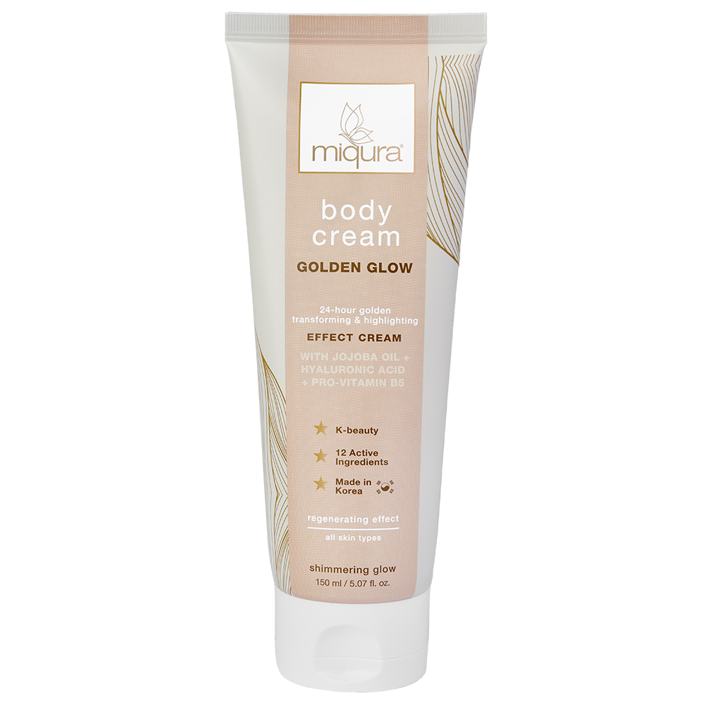 Miqura Golden Glow body cream