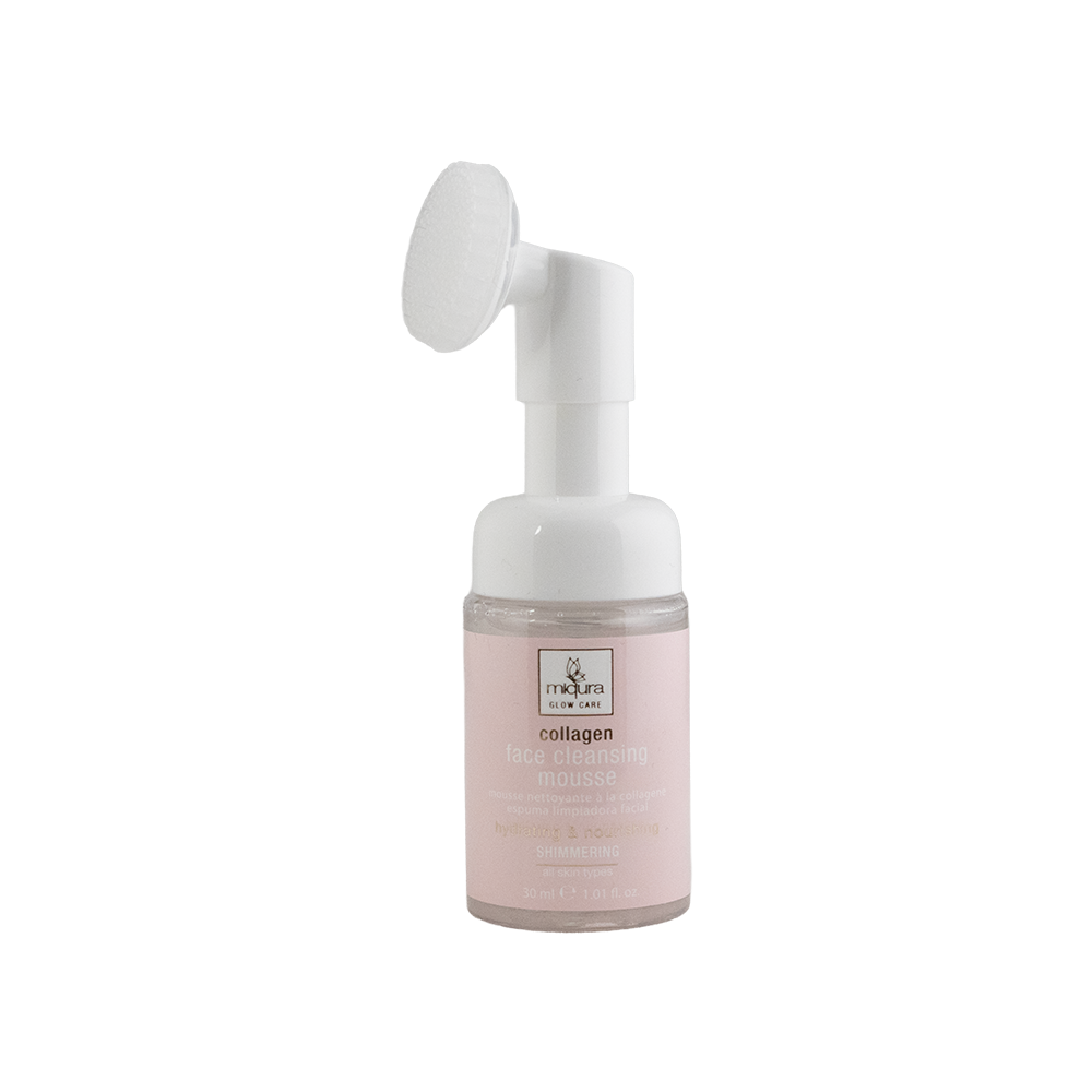 Miqura Glow - Face Cleansing Mousse - Collagen - 30 ml