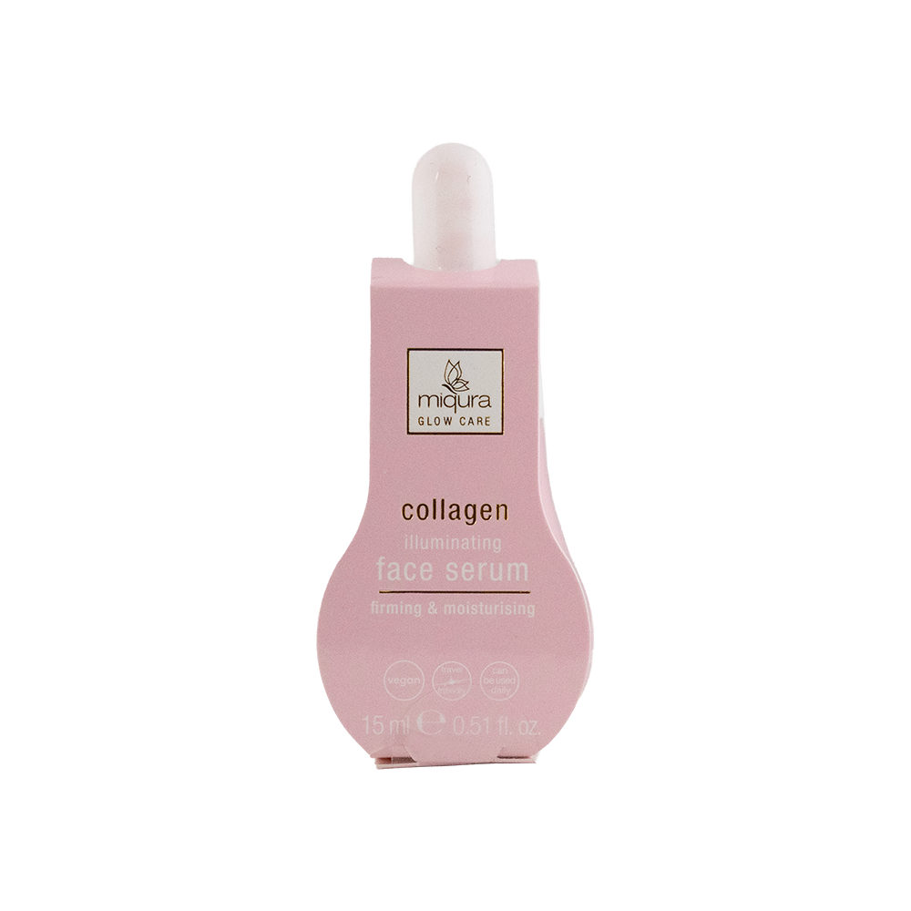 Miqura Glow - Illuminating Face Serum - Collagen - 15 ml