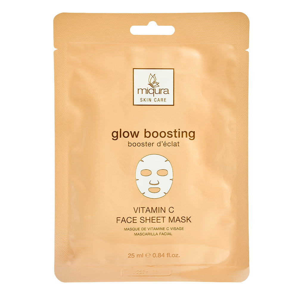 Miqura Face Sheet Mask - Glow Boosting