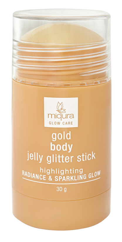 Miqura jelly glitter stick - Gold