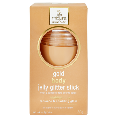 Miqura Body Jelly Glitter Stick - Gold