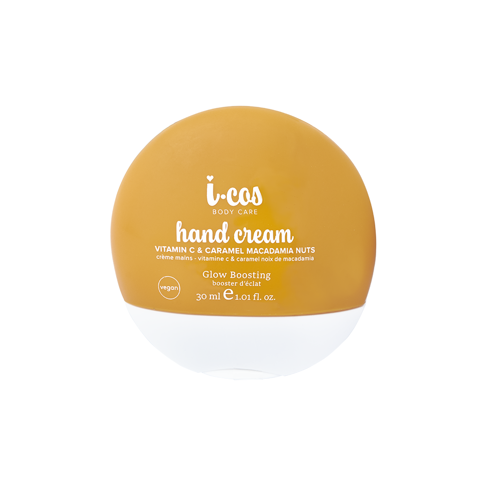 I-Cos Pocket Hand Cream - Vitamin C &amp; Caramel - 30 ml