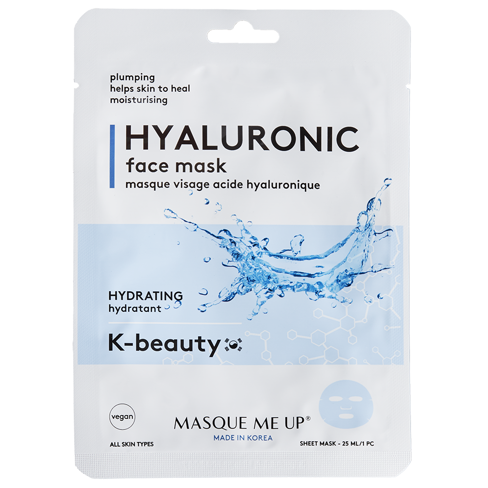 Masque Me Up Hyaluronic Acid face mask