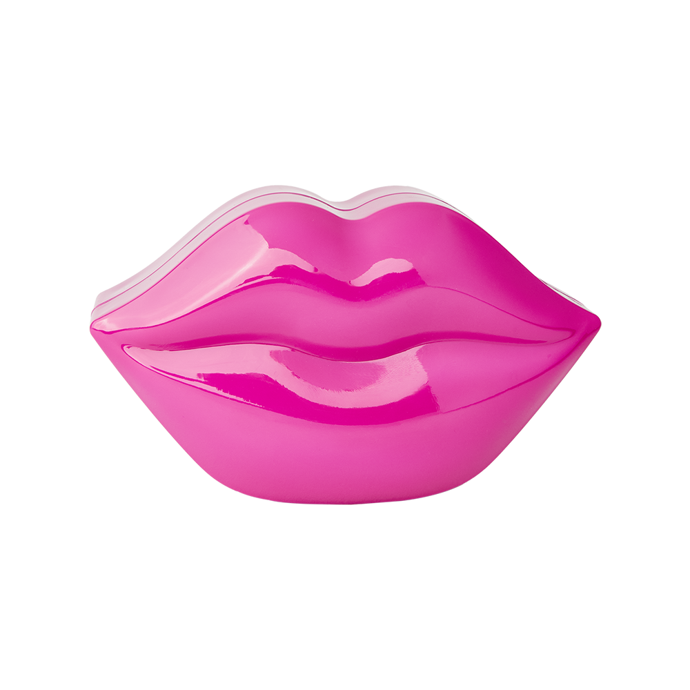 I-Cos Pink Hydrogel lip mask - Cherry - 20 pcs.