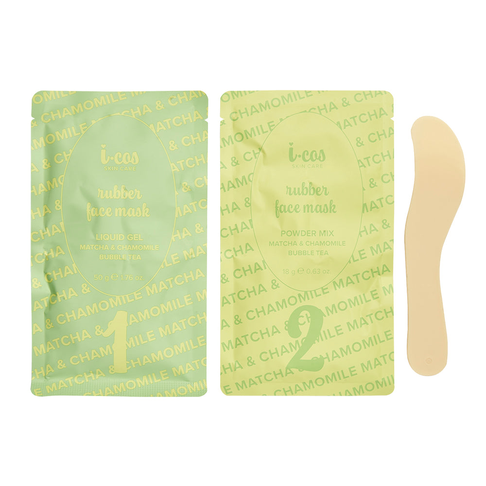 I-Cos 2-steps rubber DIY face mask - Matcha