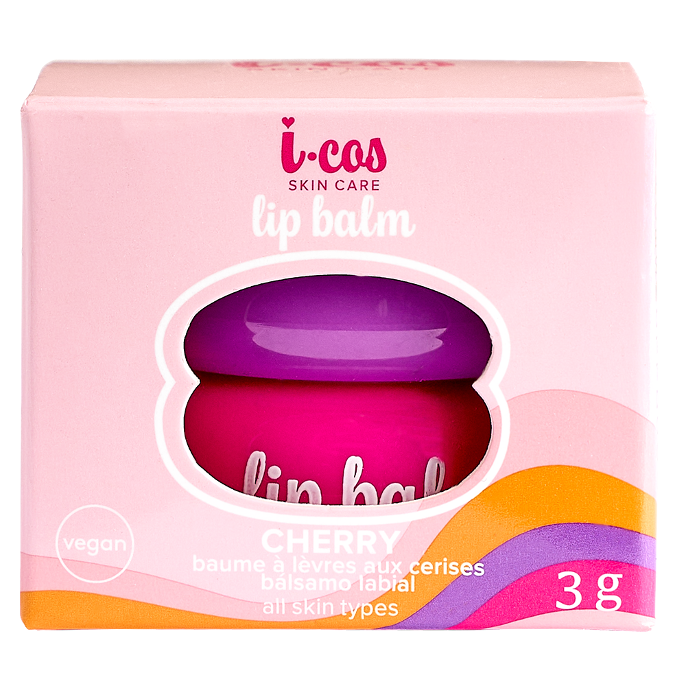 I-Cos Lip Balm - Cherry - 3 g