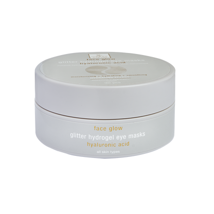 Miqura Glitter Hydrogel Eye Masks - Hyaluronic Acid