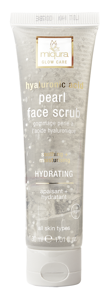 Miqura Pearl Face Scrub - Hyaluronic Acid