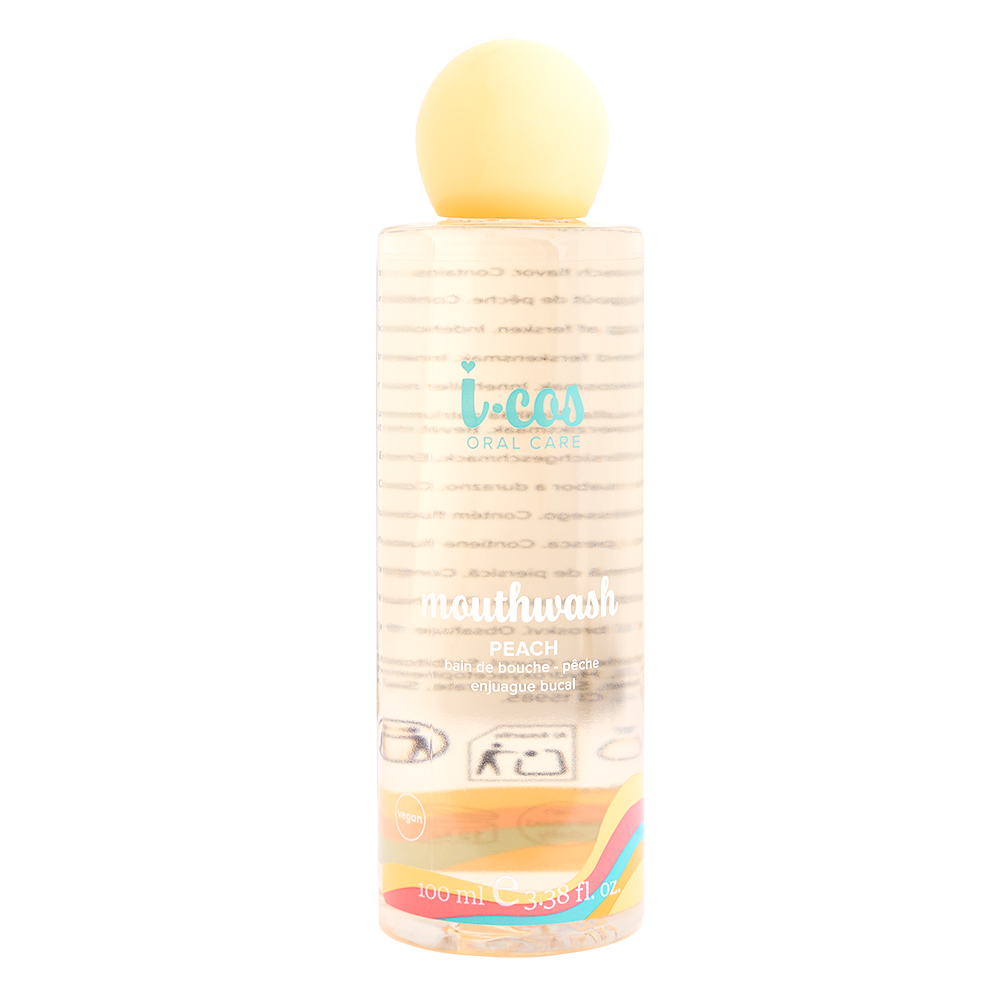 I-Cos mouthwash - peach - 100 ml